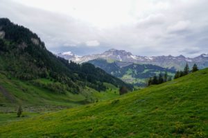 Mountain scenery